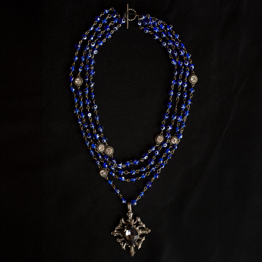 Collar Rosary VSA evil eye