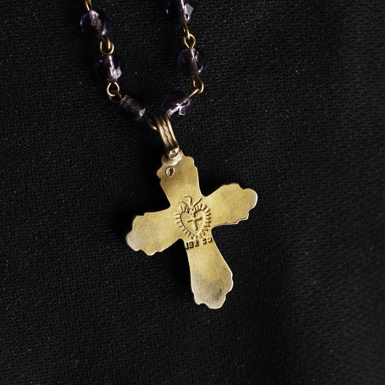 Collar Rosary VSA lila