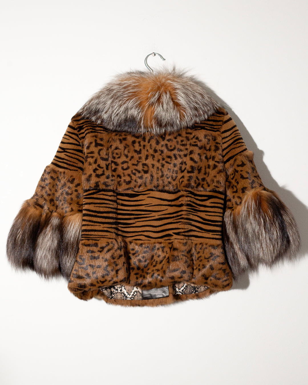 Fur short jacket