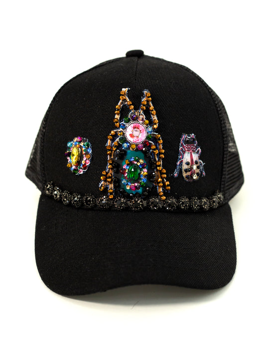 Trucker hat negra makech